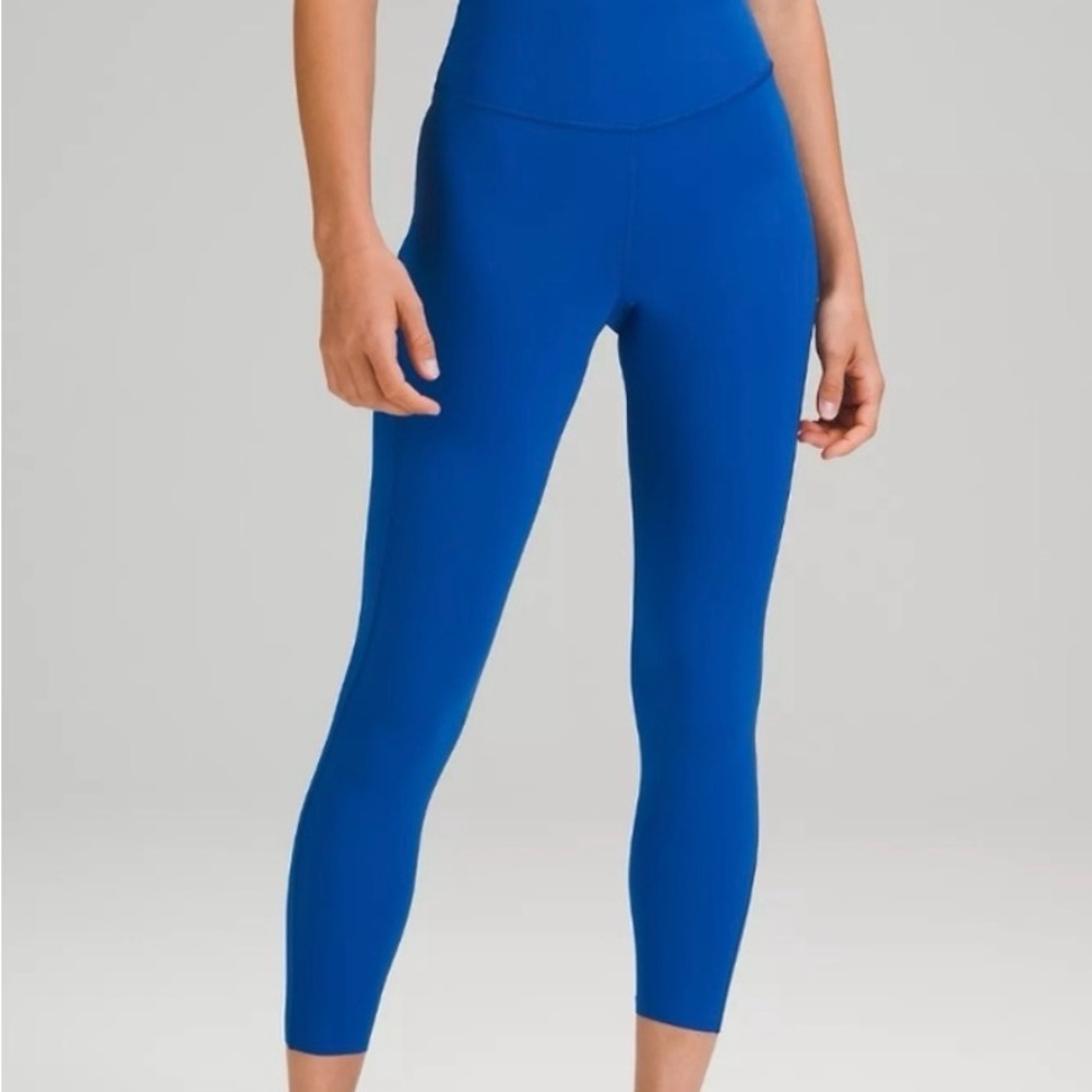 Lululemon Blue Race Pace Leggings